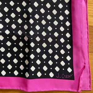J. Crew Silk Scarf